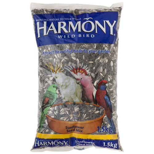 Harmony Sunflower Seed Mix Wild Bird Food 1.5kg