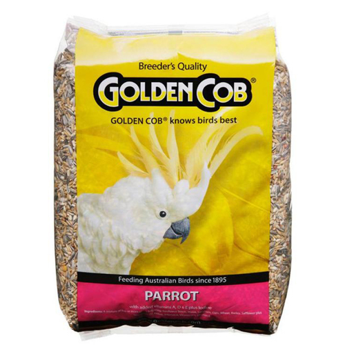 Golden Cob Parrot Nutritious Seed Mix Food 5kg 