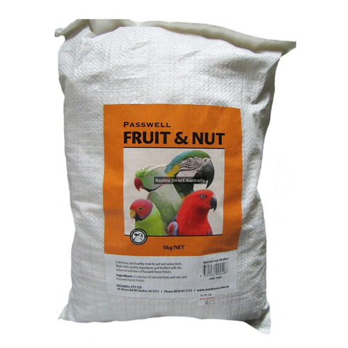 Passwell Fruit & Nut Bird Food Healthy Tasty Treat 5kg