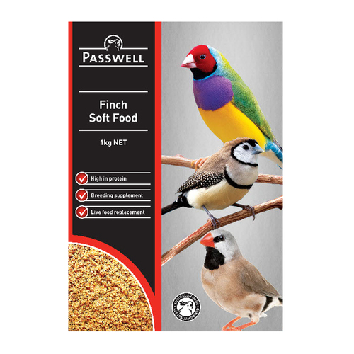 Passwell Finch Soft Food Breeding Supplement for Finches & Waxbills 20kg