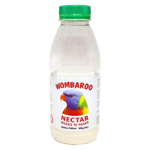 Wombaroo Nectar Shake 'N' Make Liquid Bird Food 100g