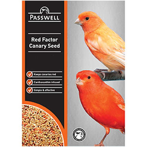 Passwell Red Factor Canary Seed With Canthaxanthin 5kg 