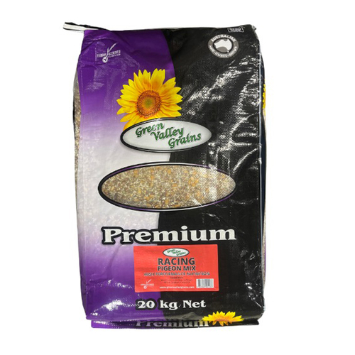 Green Valley Grains Racing Pigeon Mix High Performance Nutrition Supplement 20kg
