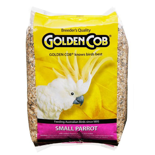 Golden Cob Small Parrot Nutritious Seed Mix Food 20kg 