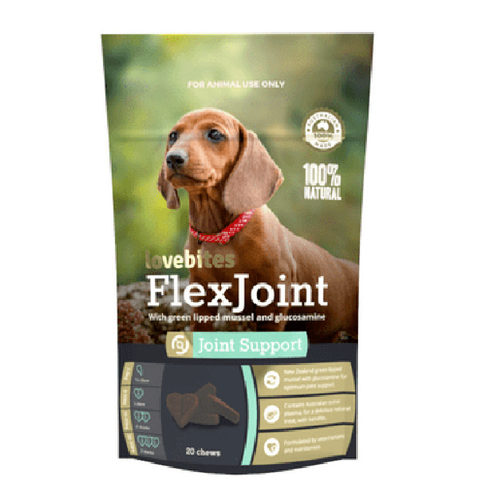 Vetafarm Lovebites Flexijoint Joint Support Dog Chew 30 Pack