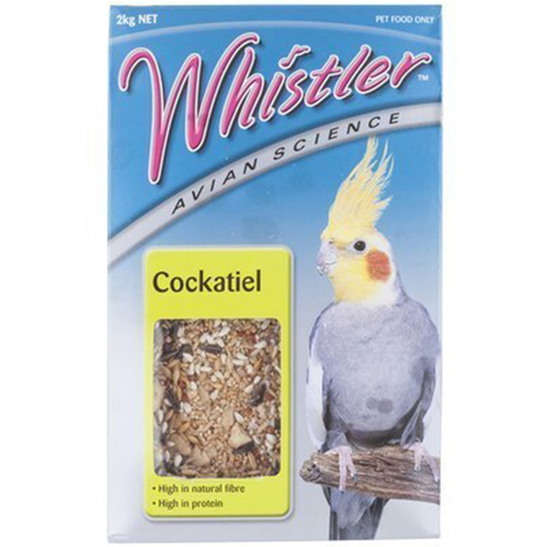 Lovitts Whistler Avian Science Cockatiel Bird Food Mix 2kg 