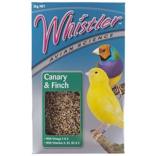 Lovitts Whistler Avian Science Canary & Finch Bird Food Mix 2kg 