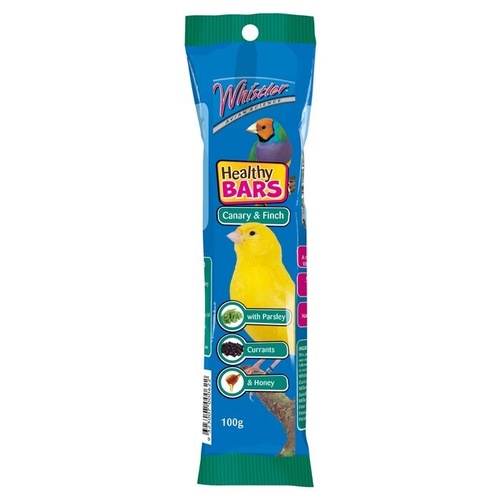 Lovitts Whistler Healthy Bar Canary and Finch Bird Food Snack 100g x 12