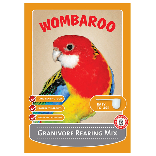 Wombaroo Granivore Rearing Mix Bird Food Powder 1kg 