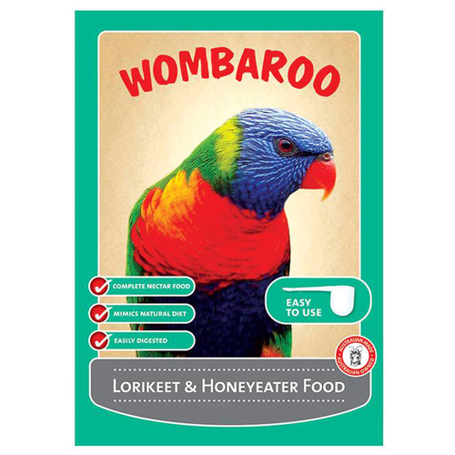 Wombaroo Lorikeet and Honeyeater Nectar Bird Food 1.5kg 