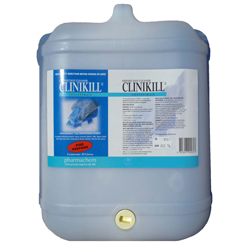 Clinikill Disinfectant Germicidal Detergent Concentrate Tutti Fruiti 20L 