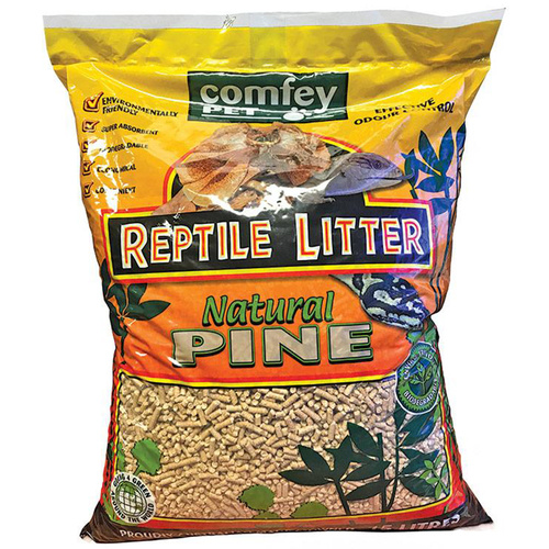 Comfey Pet Premium Reptile Wood Based Litter Pine Odor Control 15L 