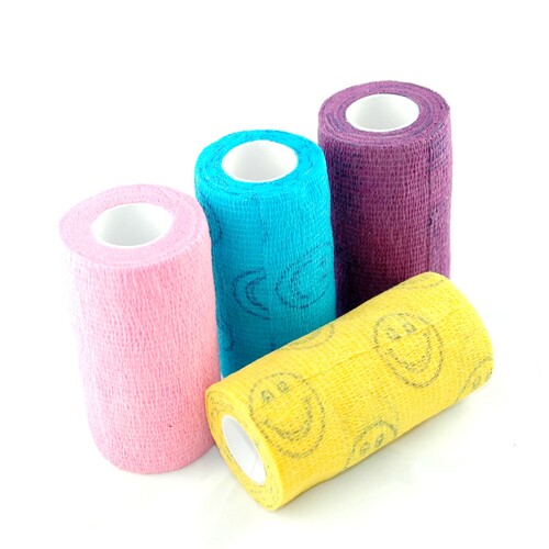 Wrap It Cohesive Non-Woven Bandages 1 Roll 10cm x 4.5m