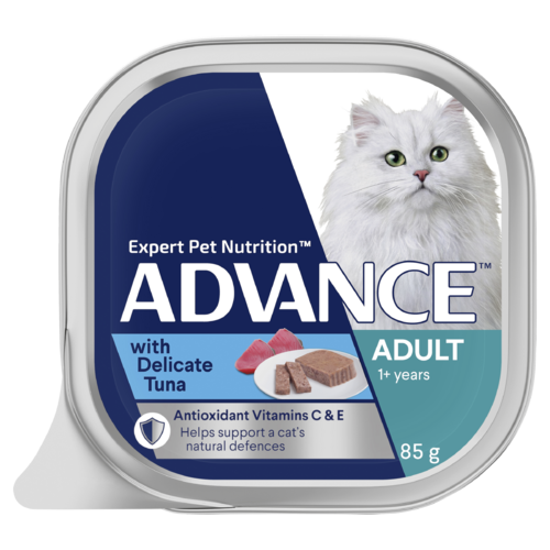Advance Adult 1+ Wet Cat Food w/ Delicate Tuna 7 x 85g