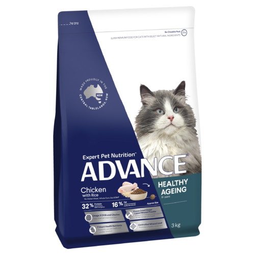 Advance Mature 8+ Dry Cat Food Chicken w/ Rice 3kg