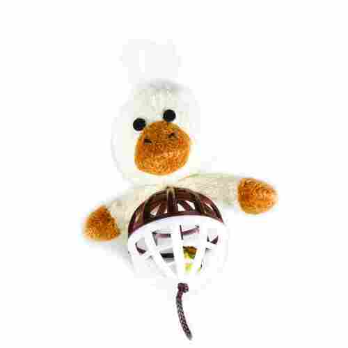 Petface Precious Paws Duckling Interactive Play Plush Kitten Toy