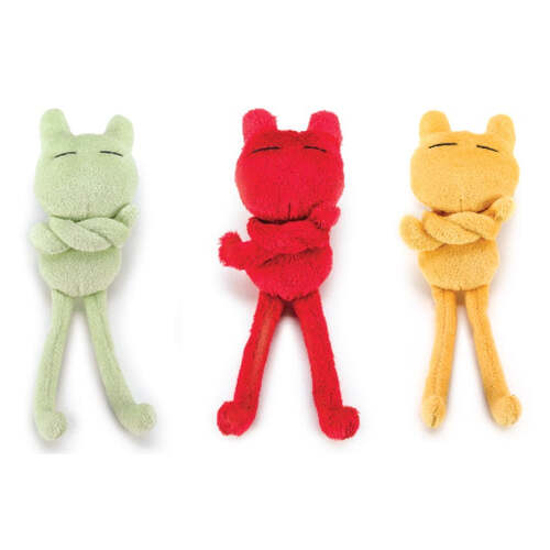 Petface Catkins Skinny Kitty Interactive Play Cat Toy with Catnip