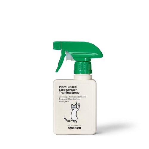 Snooza Plant-Based Cat Stop Scratch Training Spray Rosemary & Mint 250ml