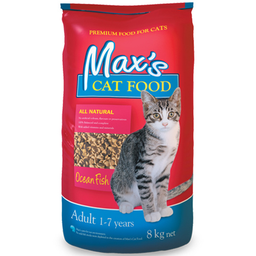 CopRice Max Pet Cat Food Ocean Fish Adult 1 to 7 Years 8kg 