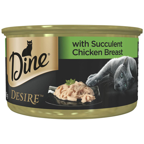 Dine Desire Suculent Chicken Breast Cat Food 85g x 6
