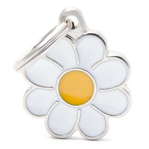 My Family Charm Daisy Pet ID Tag Collar Accessory