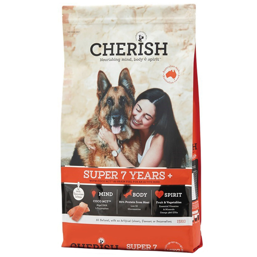 Cherish Super 7+ Years Mental Alertness & Joint Mobility Dry Dog Food 3kg