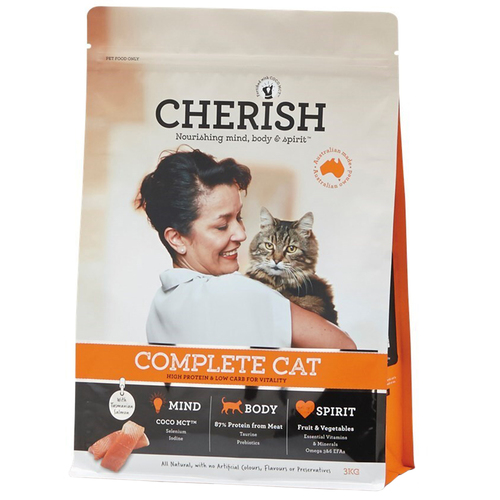 Cherish Complete Cat Mental Alertness & Wellbeing Dry Cat Food 3kg