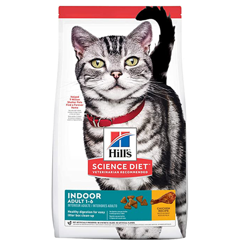 Hills Science Diet Adult 1+ Indoor Dry Cat Food Chicken Recipe 7.03kg