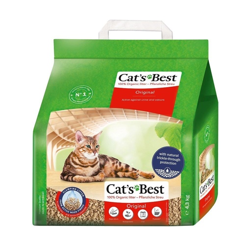 Cats Best Original Odour Control Clumping Cat Litter 4.3kg/10L