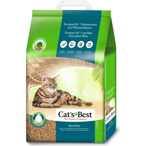 Cats Best Sensitive Odour Control Clumping Cat Litter 7.2kg/20L
