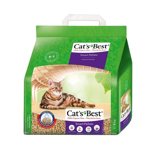 Cats Best Smart Pellets Odour Control Clumping Cat Litter 5kg/10L