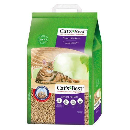 Cats Best Smart Pellets Odour Control Clumping Cat Litter 10kg/20L