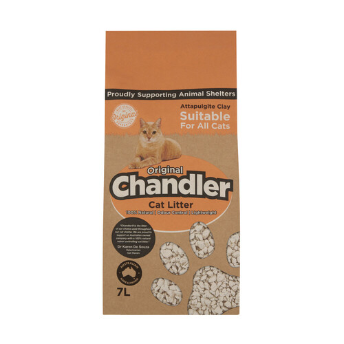Chandler Original Natural Australian Made Cat Litter 15L