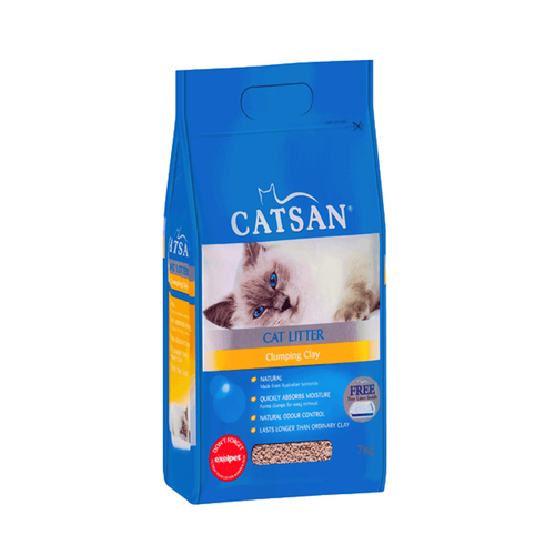 Catsan Ultra Cat Litter Absorbent Odour Control Clumping Clay 7kg