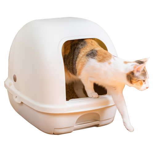 Ezi LockOdour Dual Layer Cat Litter System Odour Control Hooded Kit