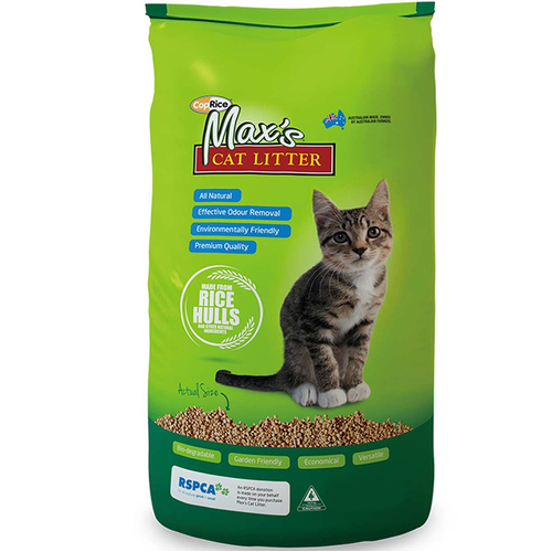 Coprice Maxs Natural Cat Litter Odour Removal 12.5kg 
