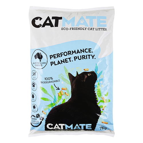 Catmate Wood Pellet Eco Friendly Kitten Cat Pet Litter 7kg