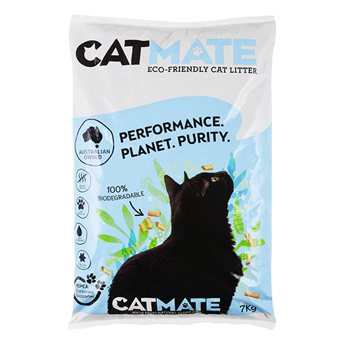 Catmate Wood Pellet Eco Friendly Kitten Cat Pet Litter 7kg 