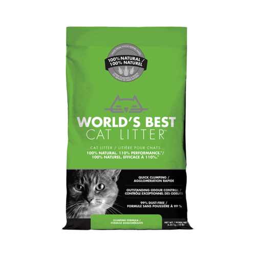 Worlds Best Cat Litter Clumping Cat Litter Odour Control 6.35kg