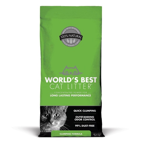 Worlds Best Cat Litter Clumping Cat Litter Odour Control 12.7kg