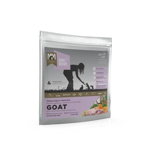MFM Kitten Single Meat Protein Dry Cat Food Goat w/ Vegetables 2.5kg