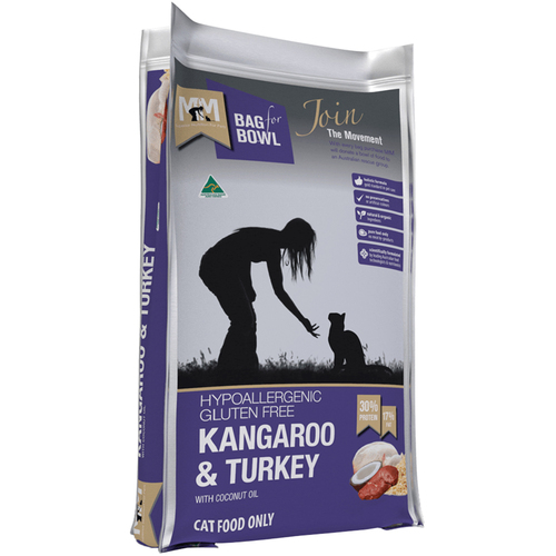 MFM Hypoallergenic Gluten Free Kangaroo & Turkey Cat Food 2.5kg