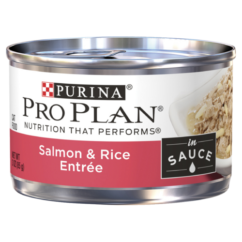 Pro Plan Savor Adult Wet Cat Food Salmon & Rice Entrée 24 x 85g
