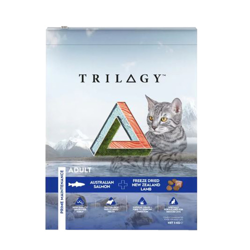 Trilogy Adult Dry Cat Food Australian Salmon + New Zealand Lamb 5kg