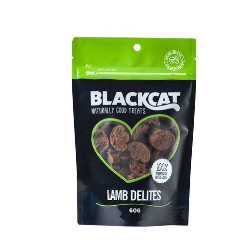 Blackcat Cat Natural Tasty Treats Lamb Delites 60g