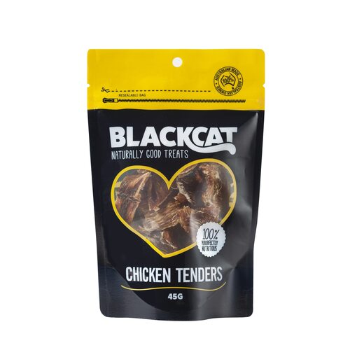 Blackcat Cat Natural Tasty Treats Chicken Tenders 45g