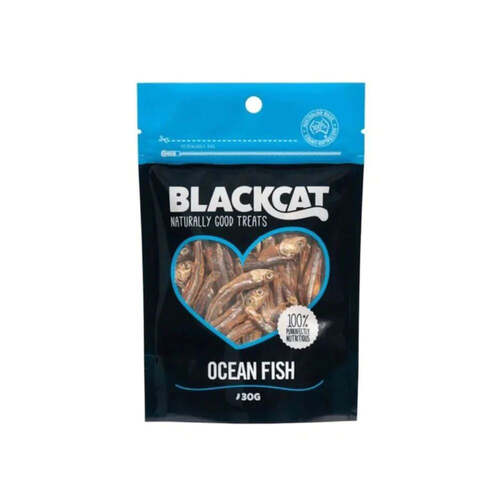 Blackcat Ocean Fish Delights Natural Pet Cat Chewy Treats 30g