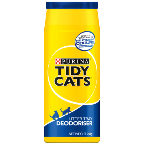 Tidy Cats Litter Tray Deodoriser Cat Litter Odour Neutraliser 560g 