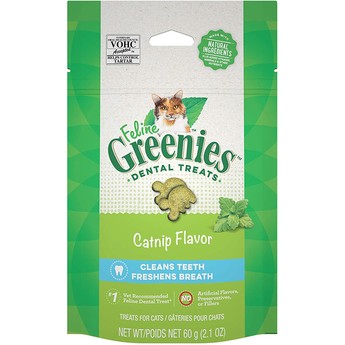 Greenies Cat Dental Treats Catnip Flavour 60g x 1 Pack