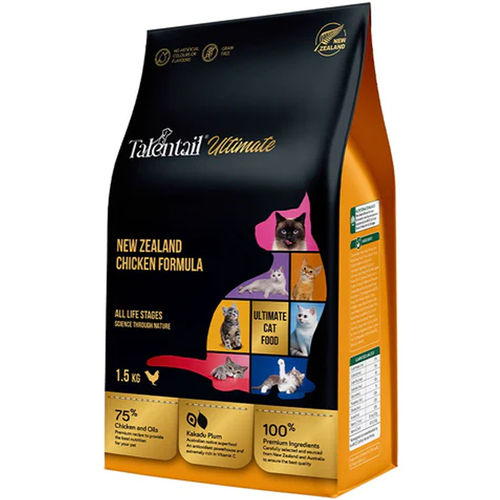 Talentail Ultimate Dry Cat Food New Zealand Chicken Formula 1.5kg
